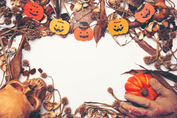 halloween inspired foliage designs