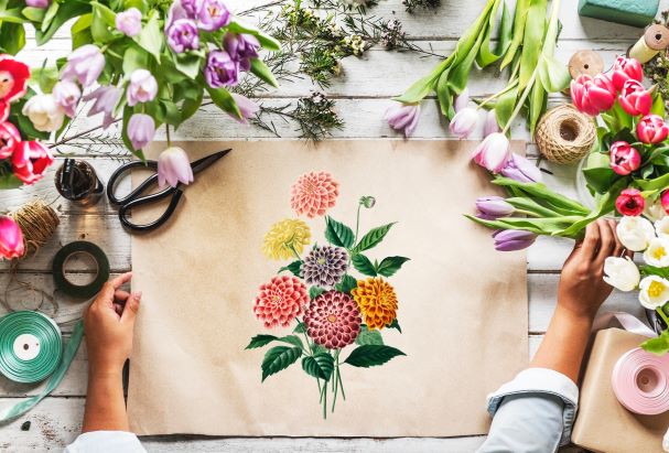 natural flower design
